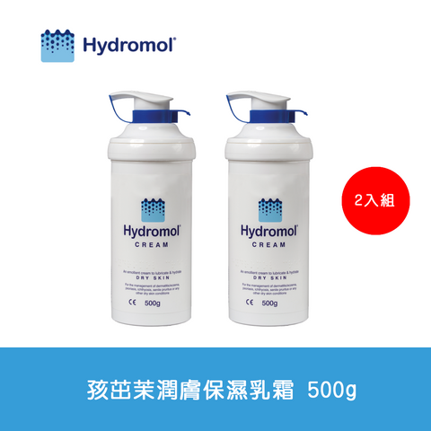Hydromol孩茁茉潤膚保濕乳霜 二合一清爽型 500g 2入組